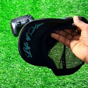 velimo casquette trucker signature noire 1